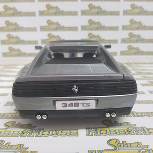 Bburago - 1/18 Scale - Ferrari 348ts in Grey Diecast Scale Model Replica