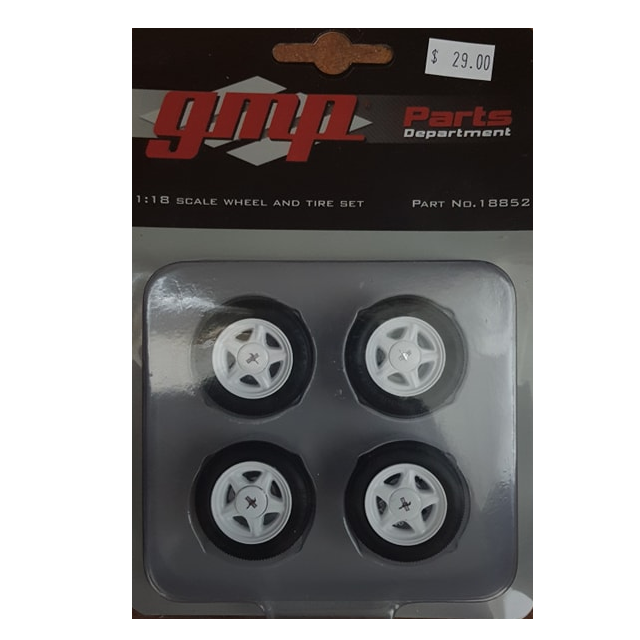 GMP 18852 – 1/18 Scale Mustang LX Wheel and Tire Set