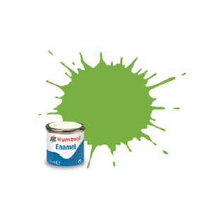 Humbrol - #38 Lime Gloss Enamel 14ml Paint Pot