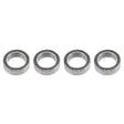 G-Force - Chrome Ball Bearing (ABEC3) Rubber Shielded 8x12x3.5 (4pcs) #GF-0500-013