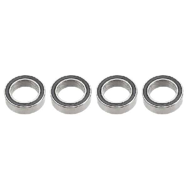 G-Force - Chrome Ball Bearing (ABEC3) Rubber Shielded 8x12x3.5 (4pcs) #GF-0500-013