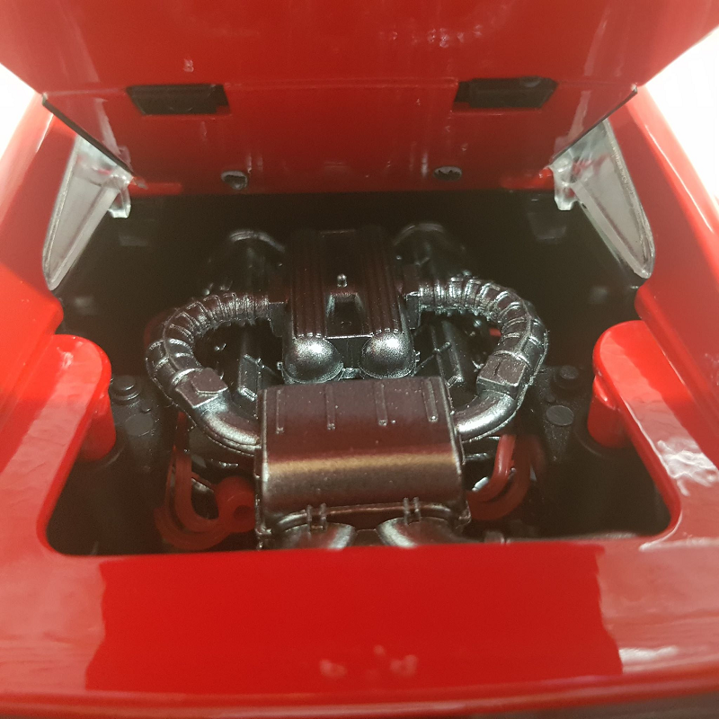 Burago - 1/18 Scale - Ferrari 348ts in Red Diecast Scale Model Replica