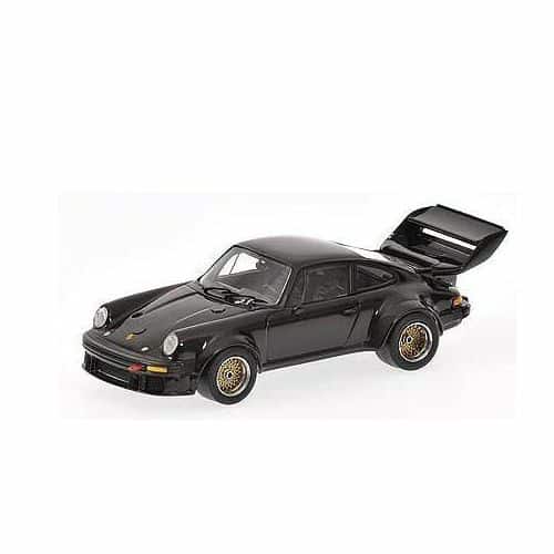 Kyosho "Coretto Collezione" - 1/43 Scale - Porsche 934/5 Big Wing in Black Diecast Scale Model Replica