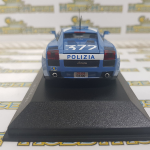 Minichamps 400 103590 - 1/43 Scale Lamborghini Gallardo 2004 Polizia Diecast Scale Model Replica