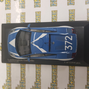 Minichamps 400 103590 - 1/43 Scale Lamborghini Gallardo 2004 Polizia Diecast Scale Model Replica
