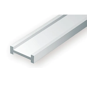 Evergreen Scale Models – I-Beam Styrene – 5/16" (.312mm) (7.9mm) 2 Pieces #278