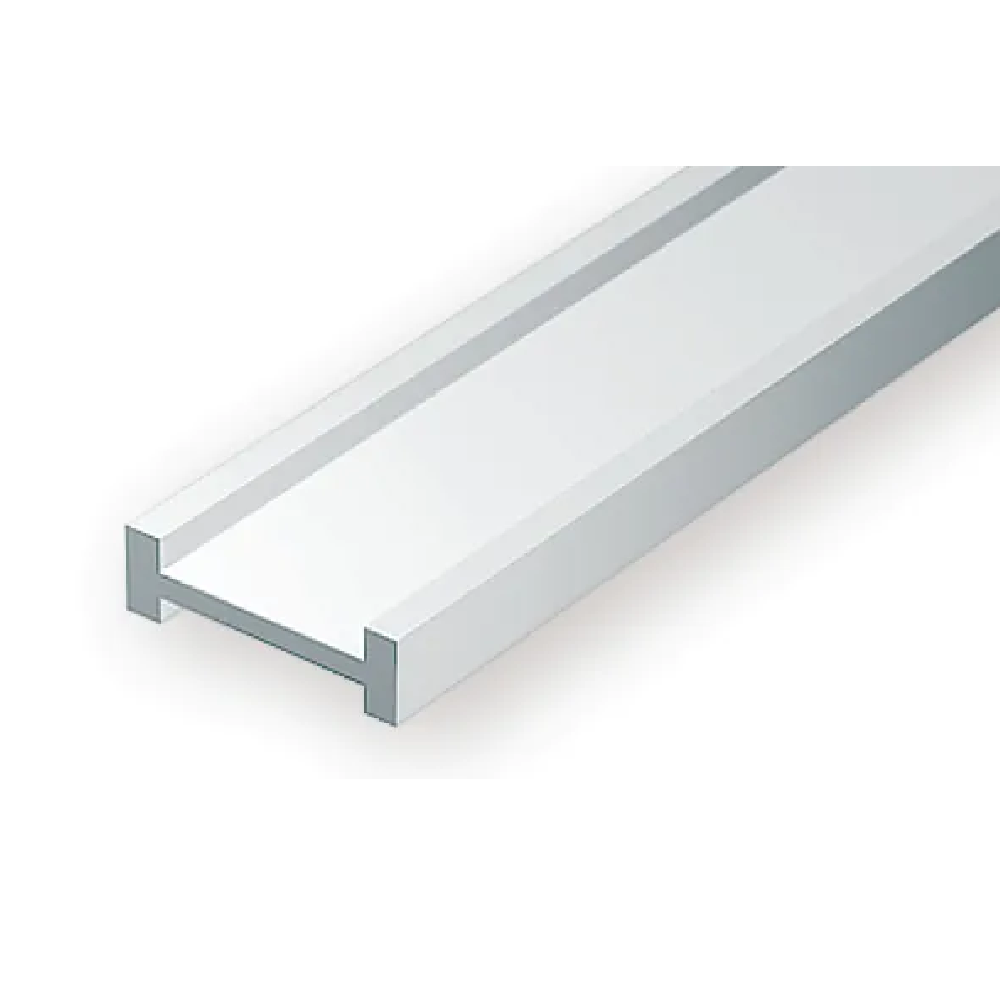 Evergreen Scale Models – I-Beam Styrene – 3/16" (.188mm) (4.8mm) 3 Pieces #276