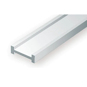 Evergreen Scale Models – I-Beam Styrene – 3/16" (.188mm) (4.8mm) 3 Pieces #276