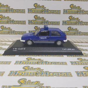 Minichamps - 1/43 Scale - Volkswagen Golf II 1985 ´THW´ Diecast Scale Model Replica