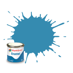Humbrol - #48 Mediterranean Blue Gloss Enamel 14ml Paint Pot