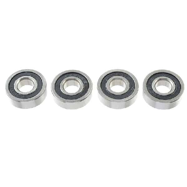 G-Force - Chrome Ball Bearing (ABEC3) Rubber Shielded 5x13x4 (4pcs) #GF-0500-008