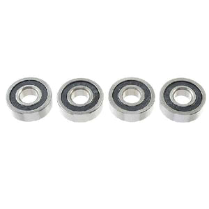 G-Force - Chrome Ball Bearing (ABEC3) Rubber Shielded 5x13x4 (4pcs) #GF-0500-008