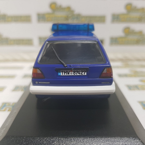 Minichamps - 1/43 Scale - Volkswagen Golf II 1985 ´THW´ Diecast Scale Model Replica