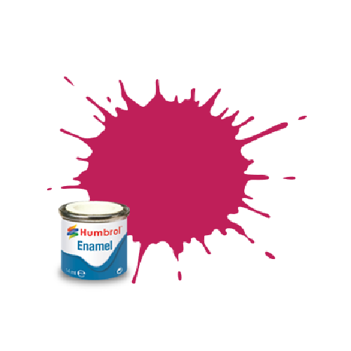 Humbrol - #51 Sunset Red Metallic Enamel 14ml Paint Pot