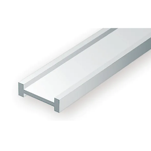 Evergreen Scale Models – I-Beam Styrene – .080" (2.0mm) 4 Pieces #272