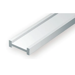 Evergreen Scale Models – I-Beam Styrene – .060" (1.5mm) 4 Pieces #271