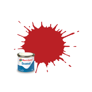 Humbrol AA0655 - #60 Scarlett Matt Enamel 14ml Paint Pot