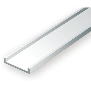 Evergreen Scale Models - Channel Styrene – 3/16 (.188) (4.8mm) 3 Pieces #266