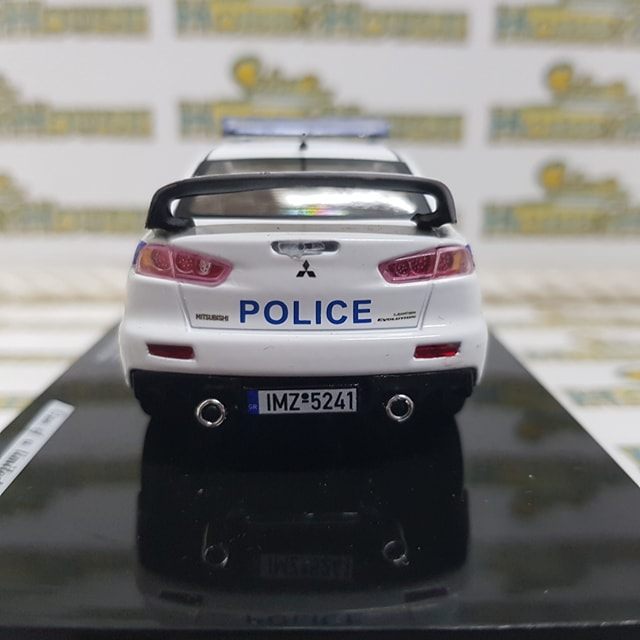Vitesse 29316 1/43 Scale Mitsubishi Lancer Evolution X - Greece Police Diecast Scale Model Replica