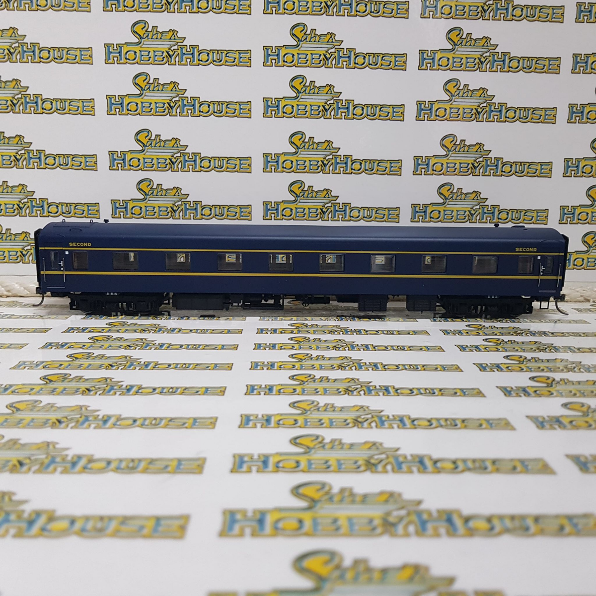 Powerline - H0/00 Scale - PC-421E 8BS VR Blue & Gold S Type Carriage S ...