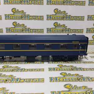 Powerline - H0/00 Scale - PC-421E 8BS VR Blue & Gold S Type Carriage Second Sans Serif