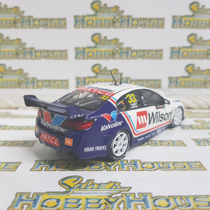 APEX Replicas - 1/43 Scale - Holden VF Commodore Wilson Security Racing #33 Tander/Golding 2017 Sandown 500 Scale Model Replica