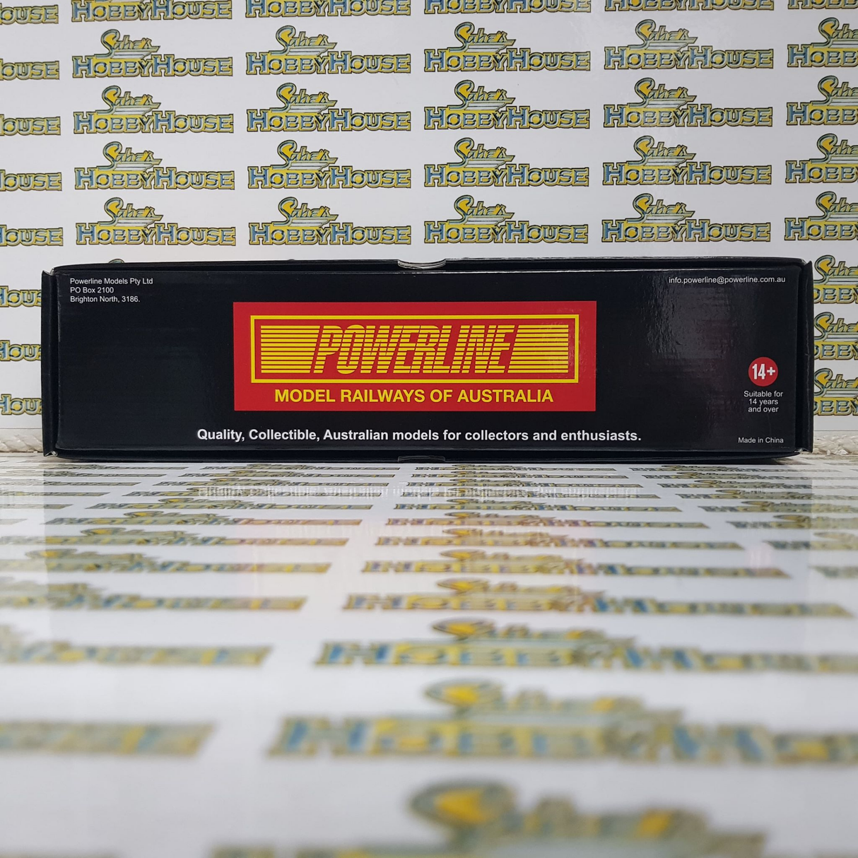 Powerline - H0/00 Scale - PC-421E 8BS VR Blue & Gold S Type Carriage Second Sans Serif