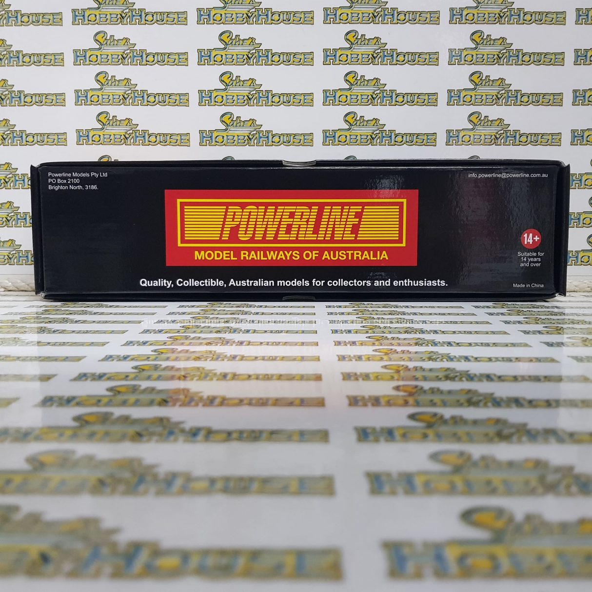 Powerline - H0/00 Scale - PC-404A 5BS VR Blue & Gold S Type Carriage Second Art Deco