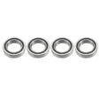 G-Force - Chrome Ball Bearing (ABEC3) Rubber Shielded 10x16x4 (4pcs) #GF-0500-018