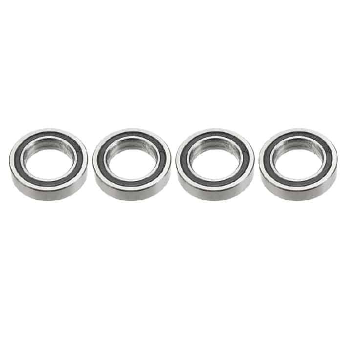 G-Force - Chrome Ball Bearing (ABEC3) Rubber Shielded 10x16x4 (4pcs) #GF-0500-018