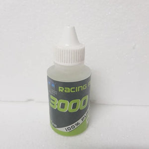 Q Max Racing Production Q982012 - 3000cSt 100% Pure Silicone Diff/Shock Oil 60ml Bottle