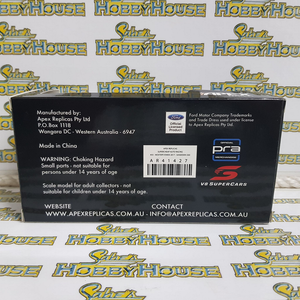 APEX Replicas - 1/43 Scale - Ford FG-X Falcon Wilson Security #55 Mostert/Owen 2017 Sandown 500 Scale Model Replica