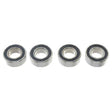 G-Force - Chrome Ball Bearing (ABEC3) Rubber Shielded 10x19x7 (4pcs) #GF-0500-019