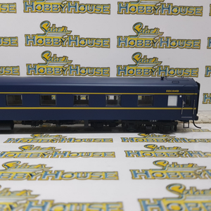 Powerline - H0/00 Scale - PC-404C 7BS VR Blue & Gold S Type Carriage Second Art Deco