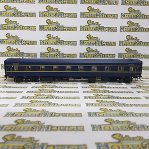 Powerline - H0/00 Scale - PC-404C 7BS VR Blue & Gold S Type Carriage Second Art Deco