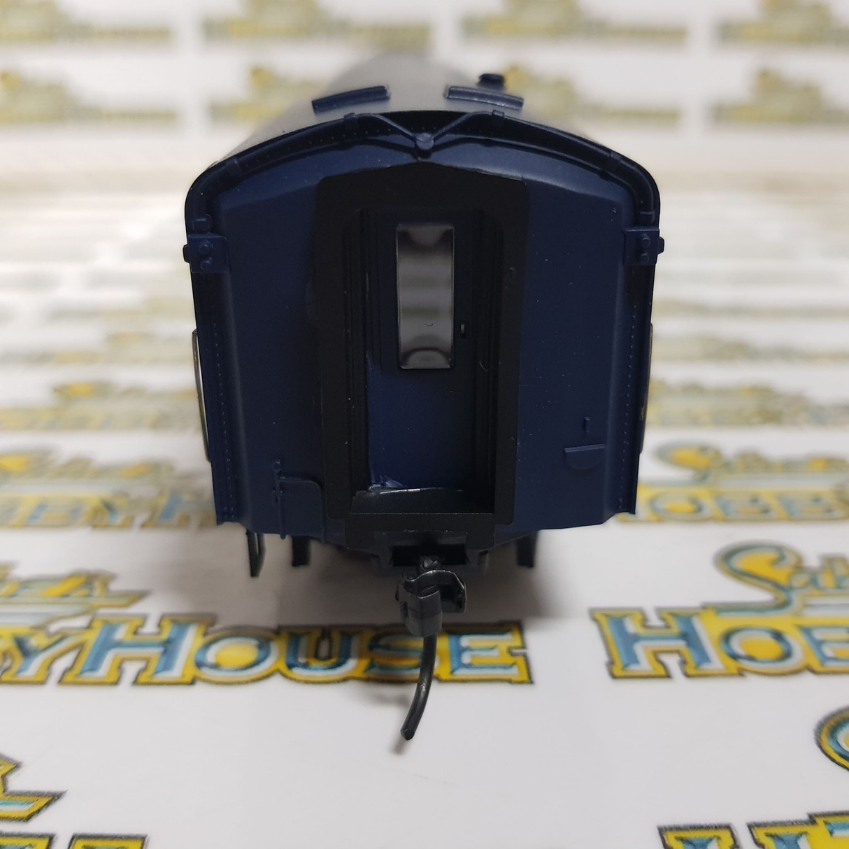 Powerline - H0/00 Scale - PC-404C 7BS VR Blue & Gold S Type Carriage Second Art Deco