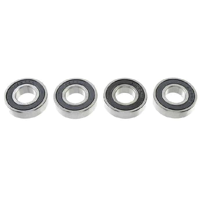 G-Force - Chrome Ball Bearing (ABEC3) Rubber Shielded 10x22x6 (4pcs) #GF-0500-020