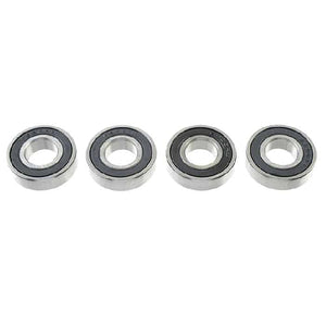 G-Force - Chrome Ball Bearing (ABEC3) Rubber Shielded 10x22x6 (4pcs) #GF-0500-020