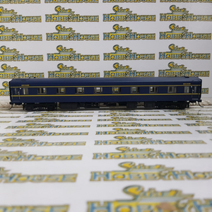 Powerline - H0/00 Scale - PC-404B 6BS VR Blue & Gold S Type Carriage Second Art Deco