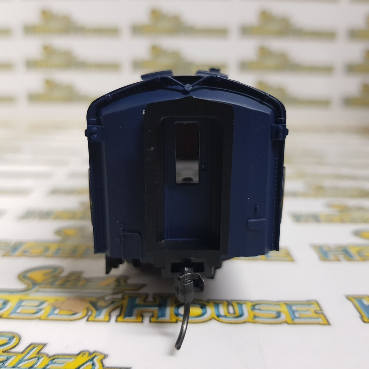 Powerline - H0/00 Scale - PC-404B 6BS VR Blue & Gold S Type Carriage Second Art Deco