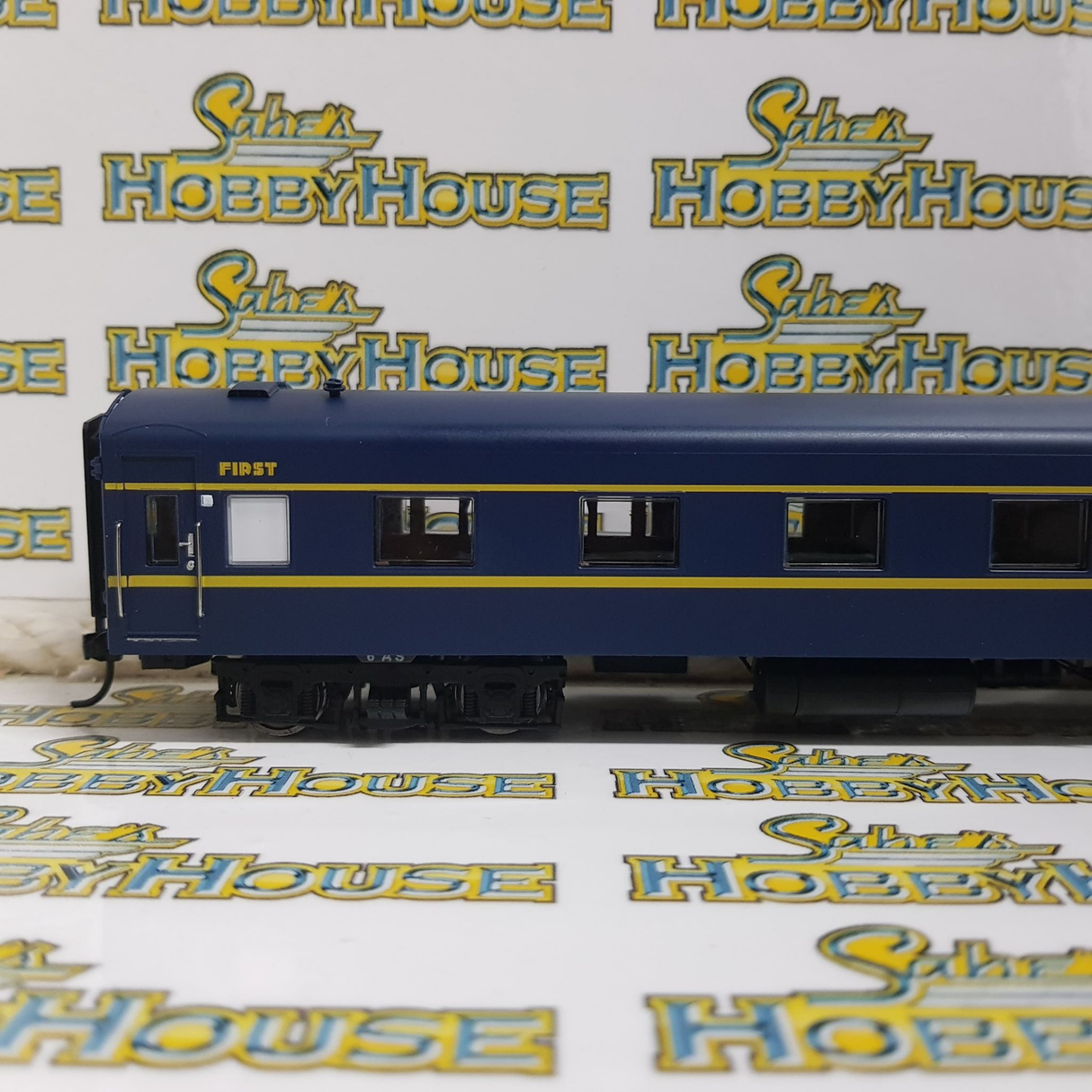 Powerline - H0/00 Scale - PC-403A 6AS VR Blue & Gold S Type Carriage First Art Deco