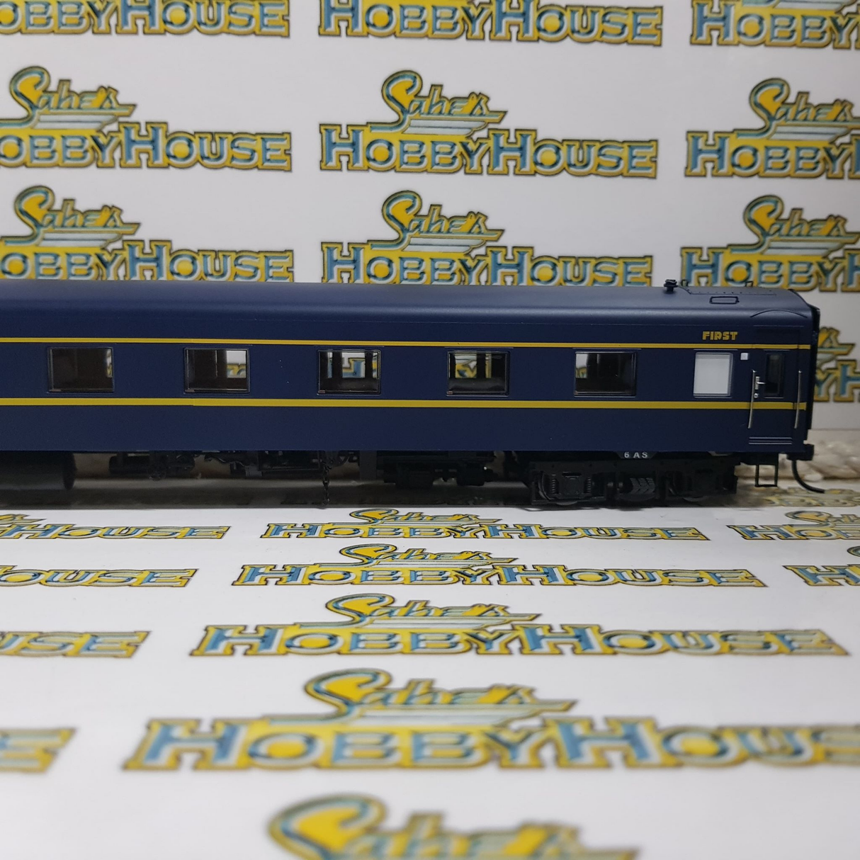 Powerline - H0/00 Scale - PC-403A 6AS VR Blue & Gold S Type Carriage First Art Deco