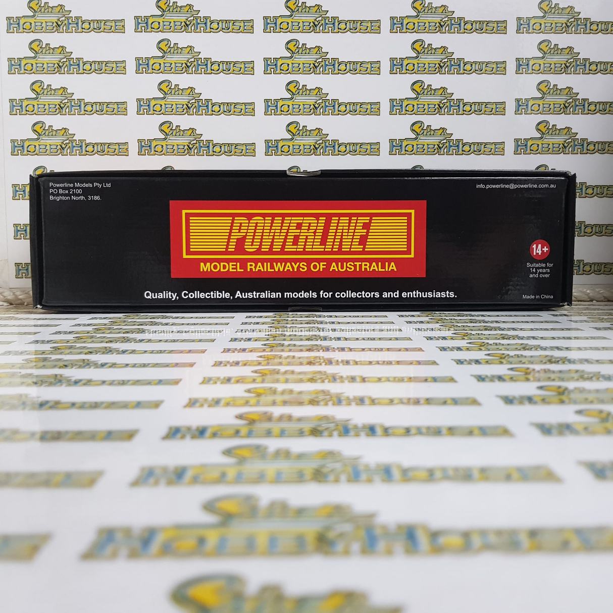 Powerline - H0/00 Scale - PC-403A 6AS VR Blue & Gold S Type Carriage First Art Deco