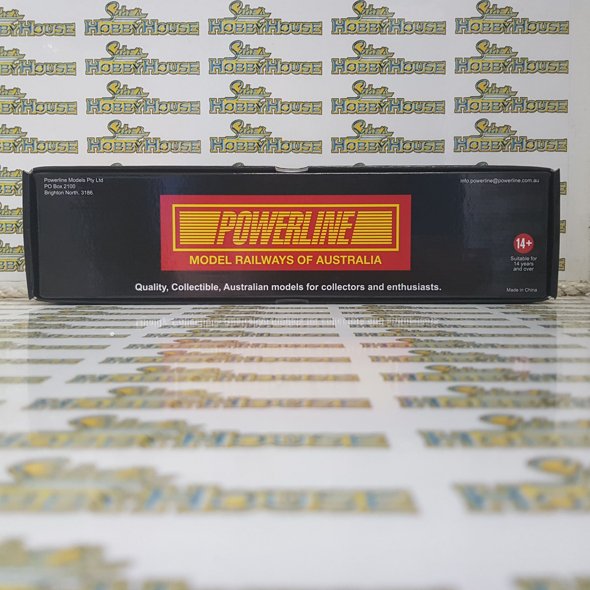 Powerline - H0/00 Scale - PC-420E 11AS VR Blue & Gold S Type Carriage First Sans Serif