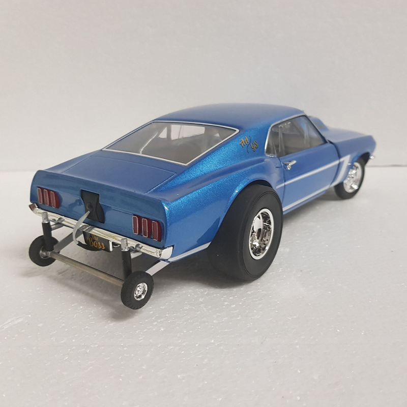 GMP 18913 - 1/18 Scale the Boss AA/GS 1969 Ford Mustang Boss Gasser Diecast Scale Model Replica