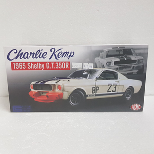 ACME A1801813 - 1/18 Scale - Charlie Kemp 1965 Shelby G.T.350R only 123 Diecast Scale Model Replica's made
