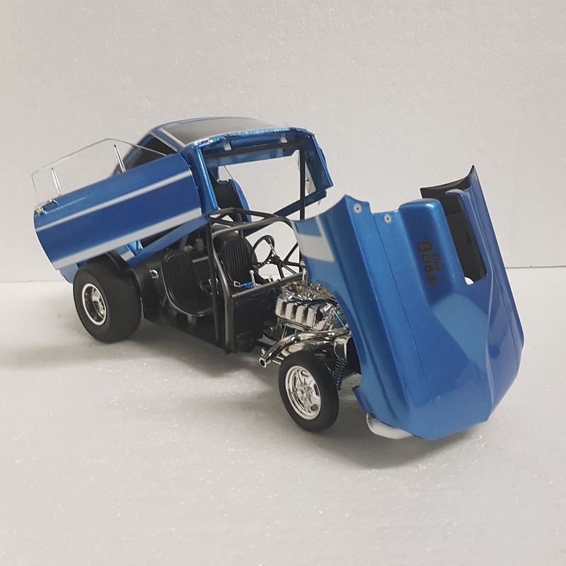 GMP 18913 - 1/18 Scale the Boss AA/GS 1969 Ford Mustang Boss Gasser Diecast Scale Model Replica