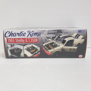 ACME A1801813 - 1/18 Scale - Charlie Kemp 1965 Shelby G.T.350R only 123 Diecast Scale Model Replica's made
