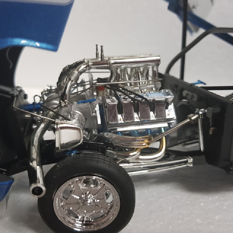 GMP 18913 - 1/18 Scale the Boss AA/GS 1969 Ford Mustang Boss Gasser Diecast Scale Model Replica