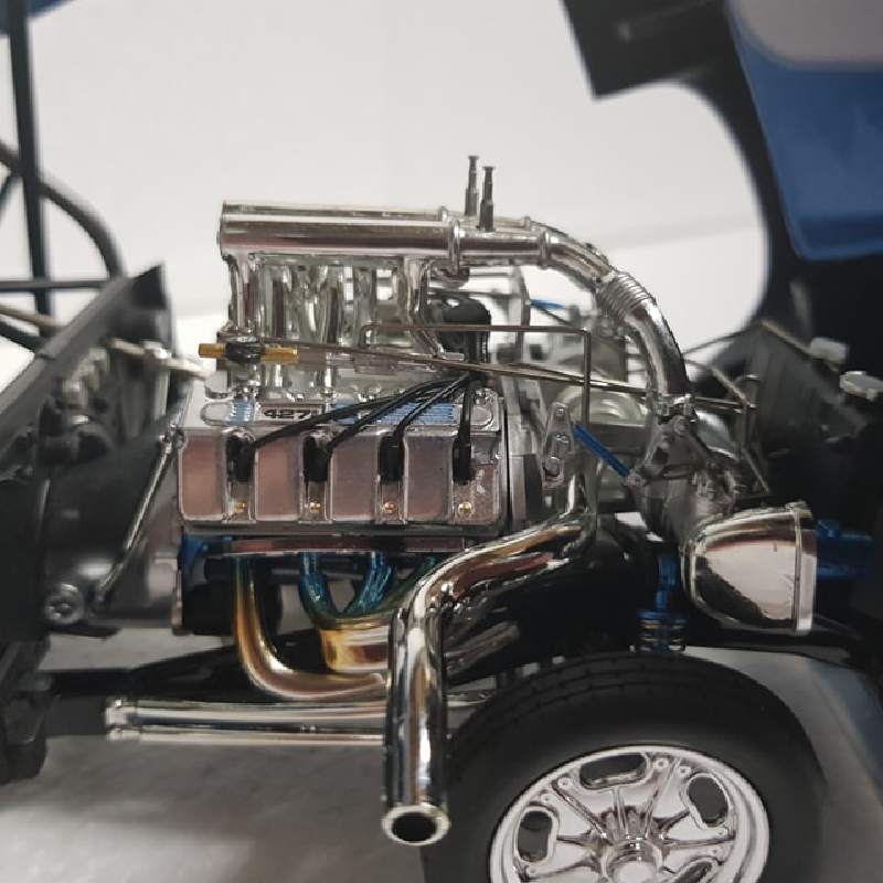 GMP 18913 - 1/18 Scale the Boss AA/GS 1969 Ford Mustang Boss Gasser Diecast Scale Model Replica